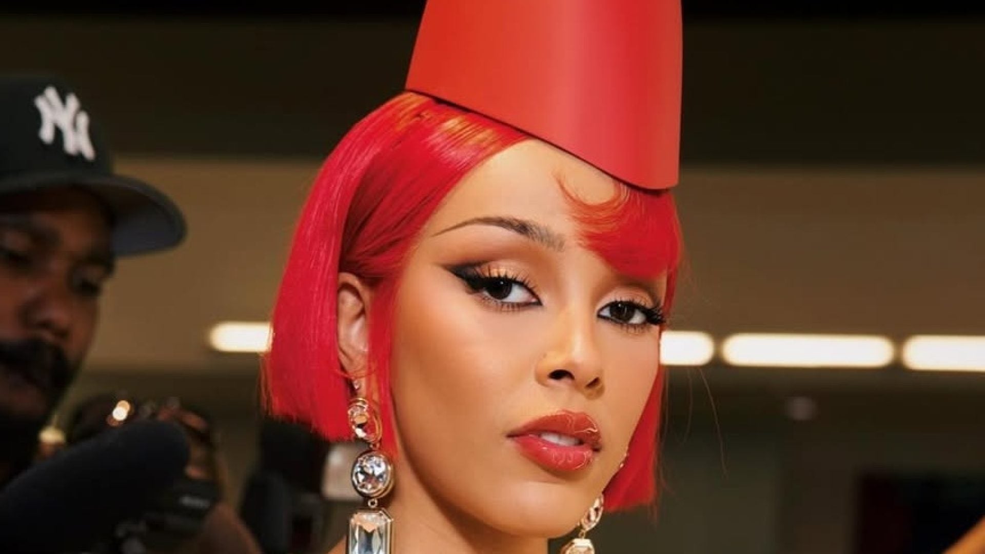 ICYMI: Doja Cat Turned Into A 'Gorgeous' Red Lipstick, And More
