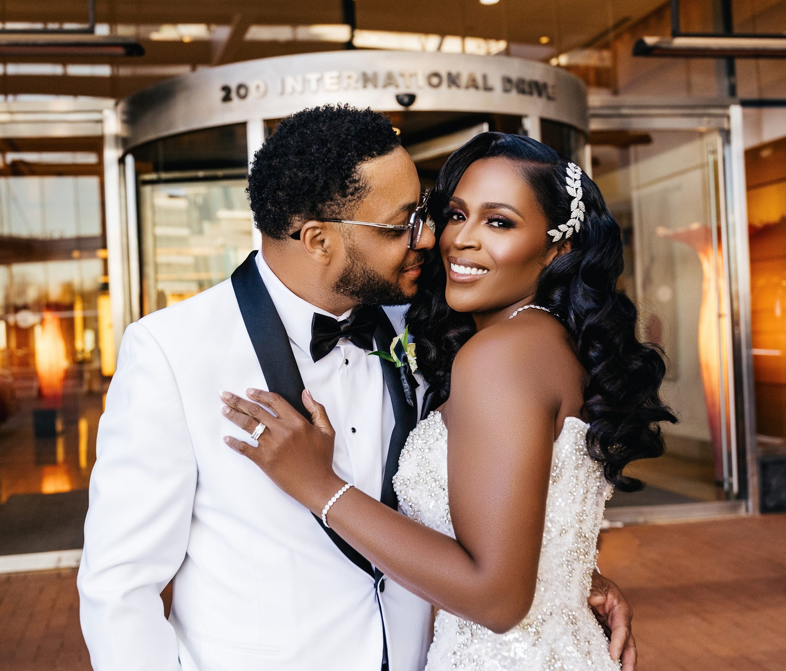 Bridal Bliss: Candyce And Michael's Gorgeous Baltimore Wedding Was A Family Affair