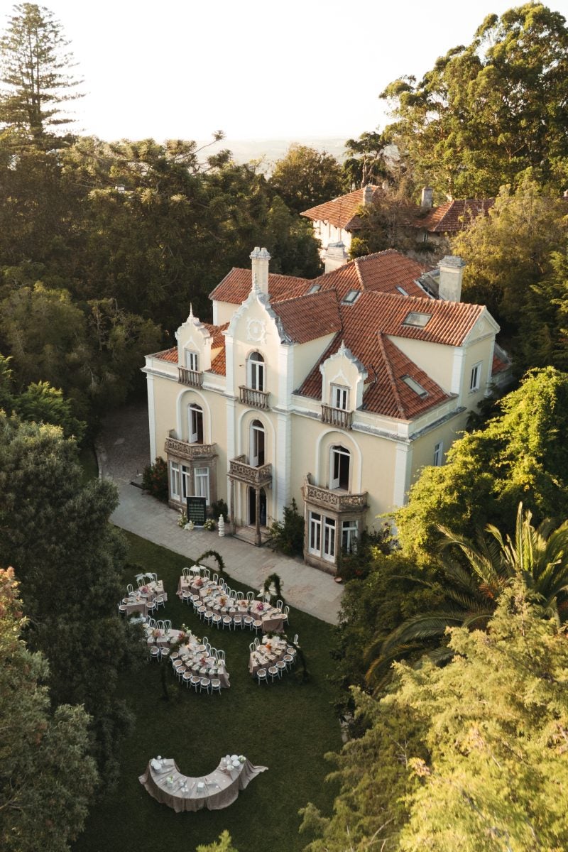 Bridal Bliss: Devana And Gimere Said ‘I Do’ With An Exquisite Garden Party At A Portuguese Palace