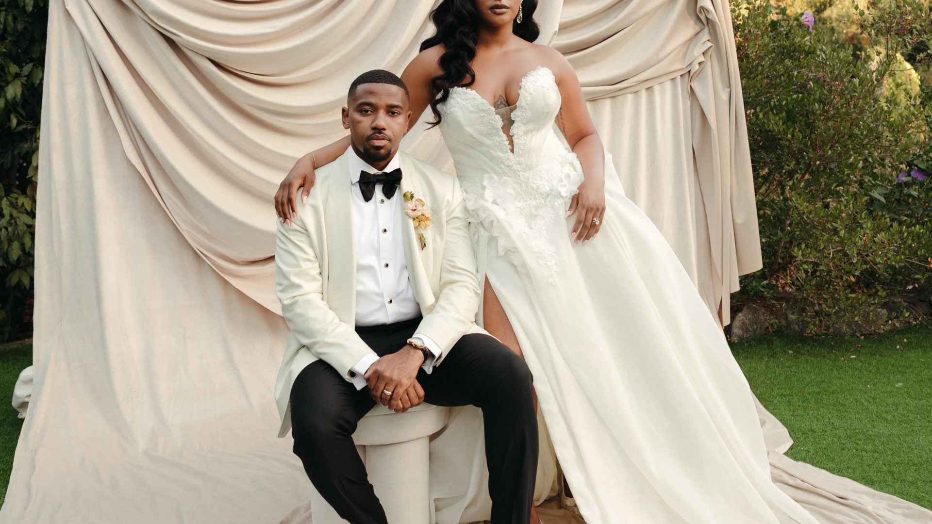 Bridal Bliss: Devana And Gimere Said ‘I Do’ With An Exquisite Garden Party At A Portuguese Palace