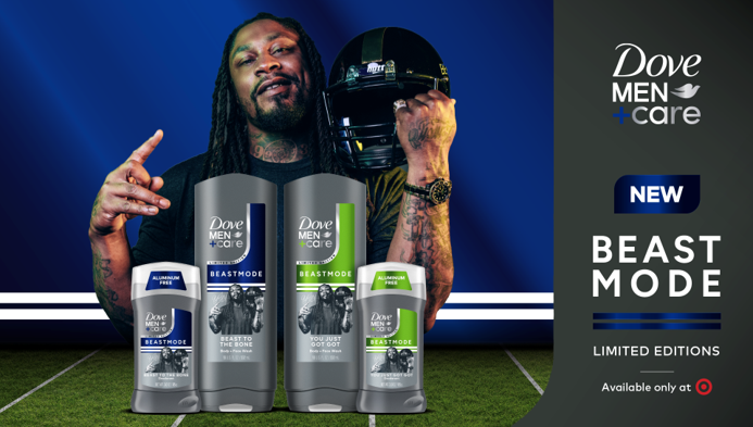 EXCLUSIVE: Marshawn Lynch Brings His Signature Swagger To Dove With BEASTMODE Collection