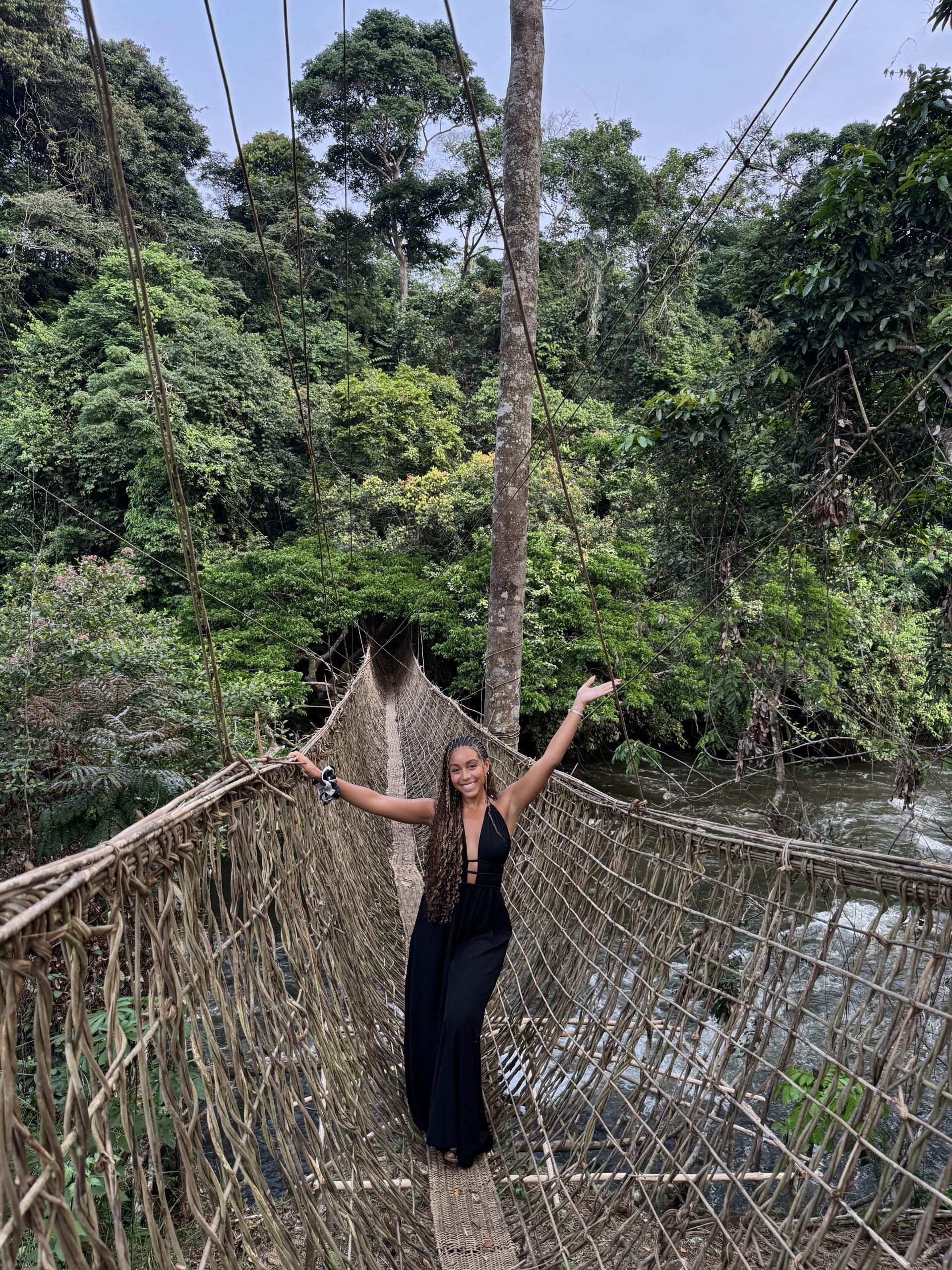 The Black Girl’s Guide To Travel: 9 Stunning Photos Of Karma Bridges Living Her Best Life In Gabon