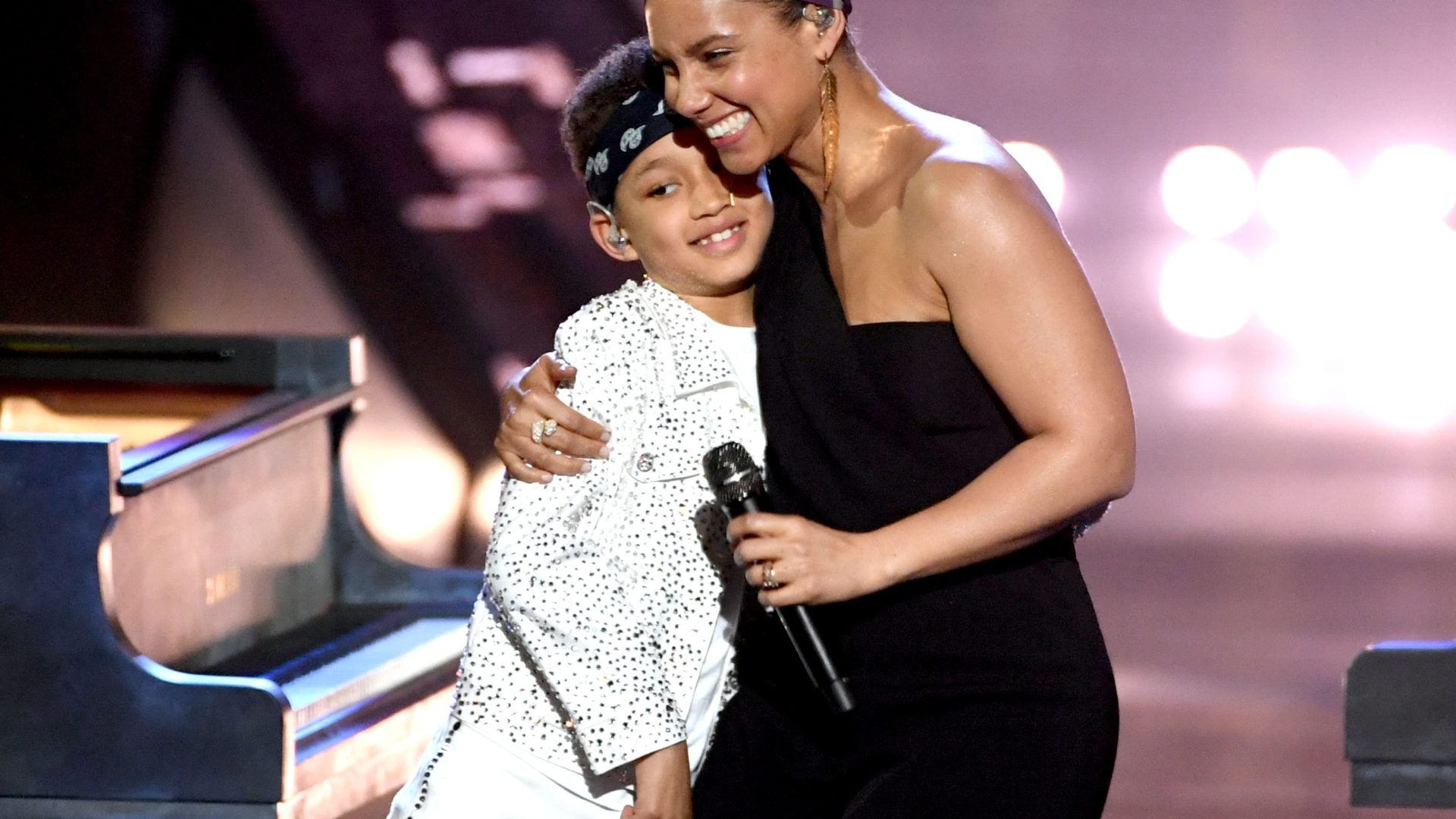 Alicia Keys And Swizz Beatz's Son Egypt Just Turned 15!