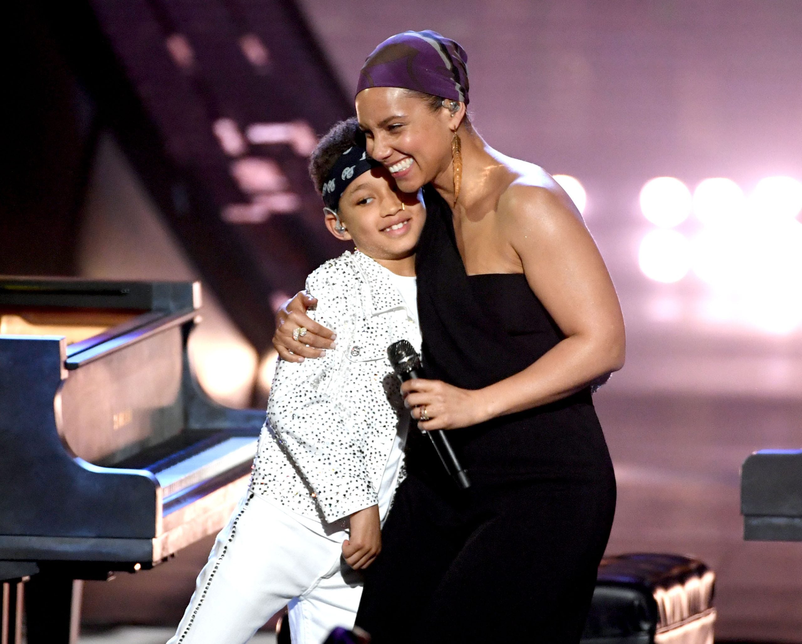 Alicia Keys And Swizz Beatz’s Son Egypt Just Turned 15!