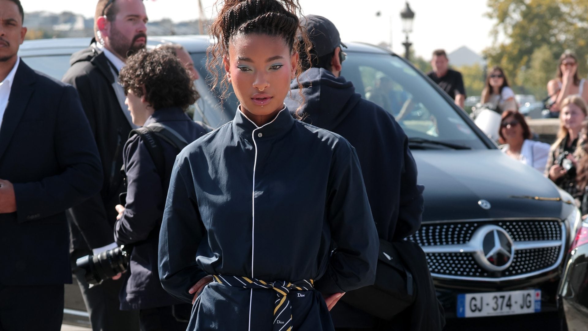Willow Smith Serves Effortless Edge At Dior’s Paris Fashion Week Show