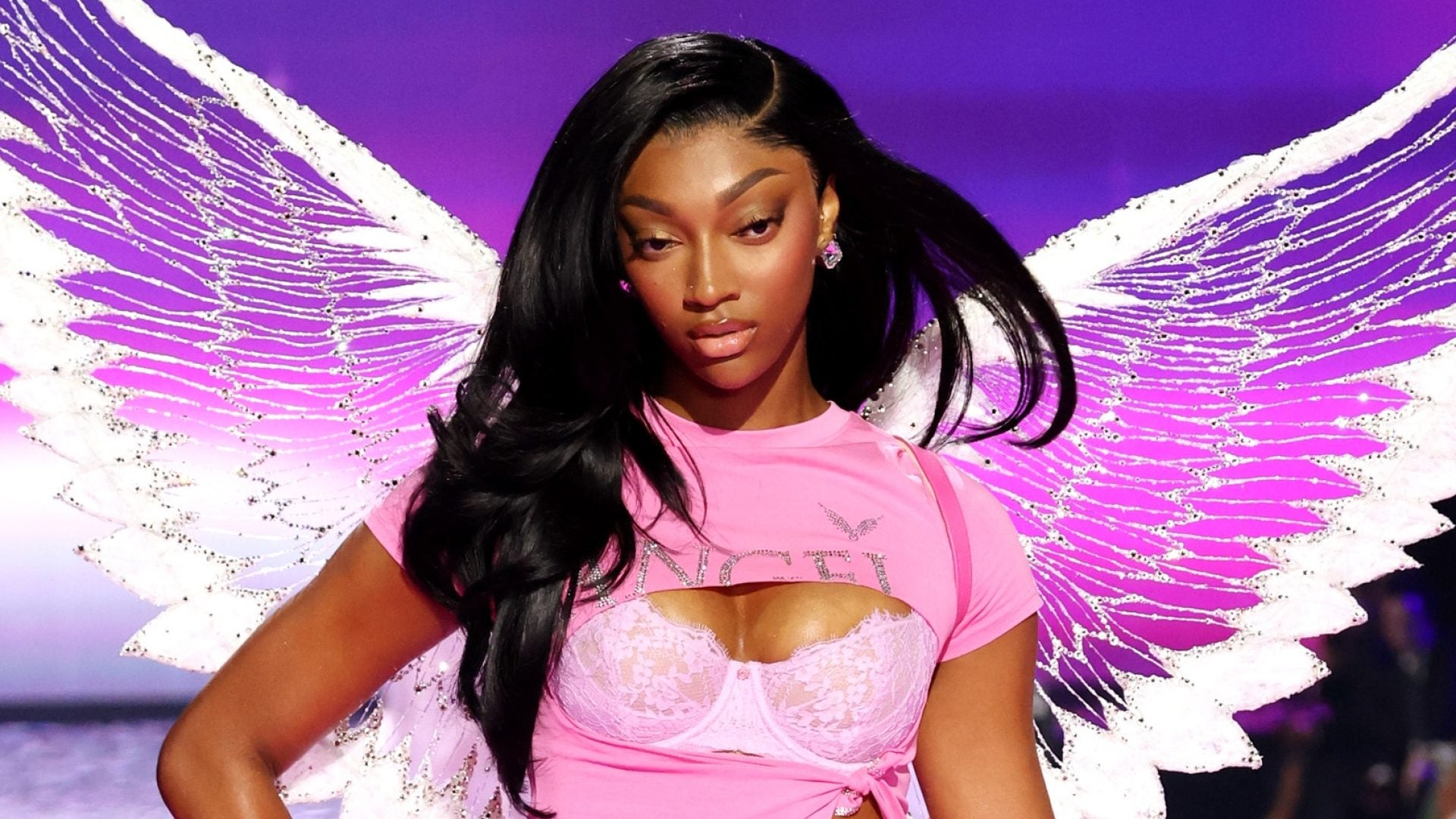 Angel Reese Stuns In Victoria’s Secret Show Debut