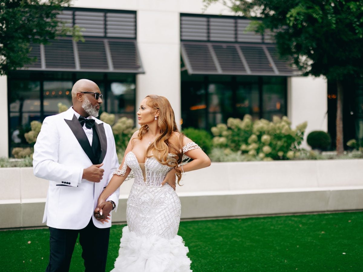 Bridal Bliss: Inside NBA Coach Rico Hines And Kathleen Olson’s Love And Basketball Inspired Wedding
