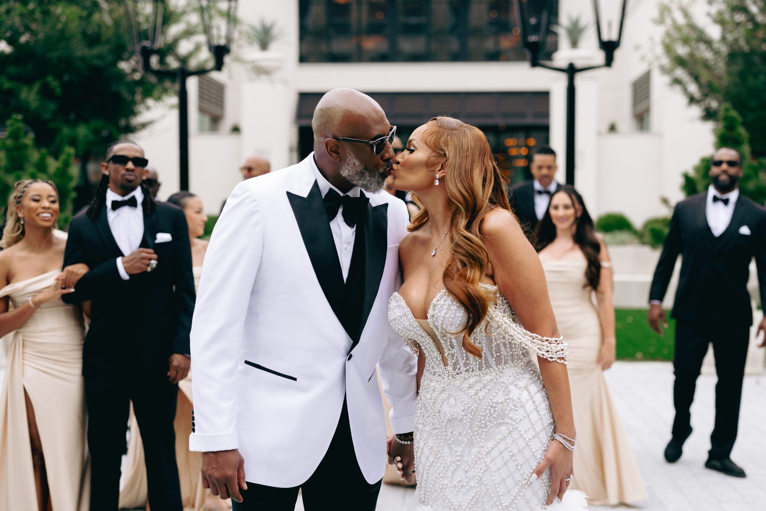 Bridal Bliss: Inside NBA Coach Rico Hines And Kathleen Olson’s Love And Basketball Inspired Wedding