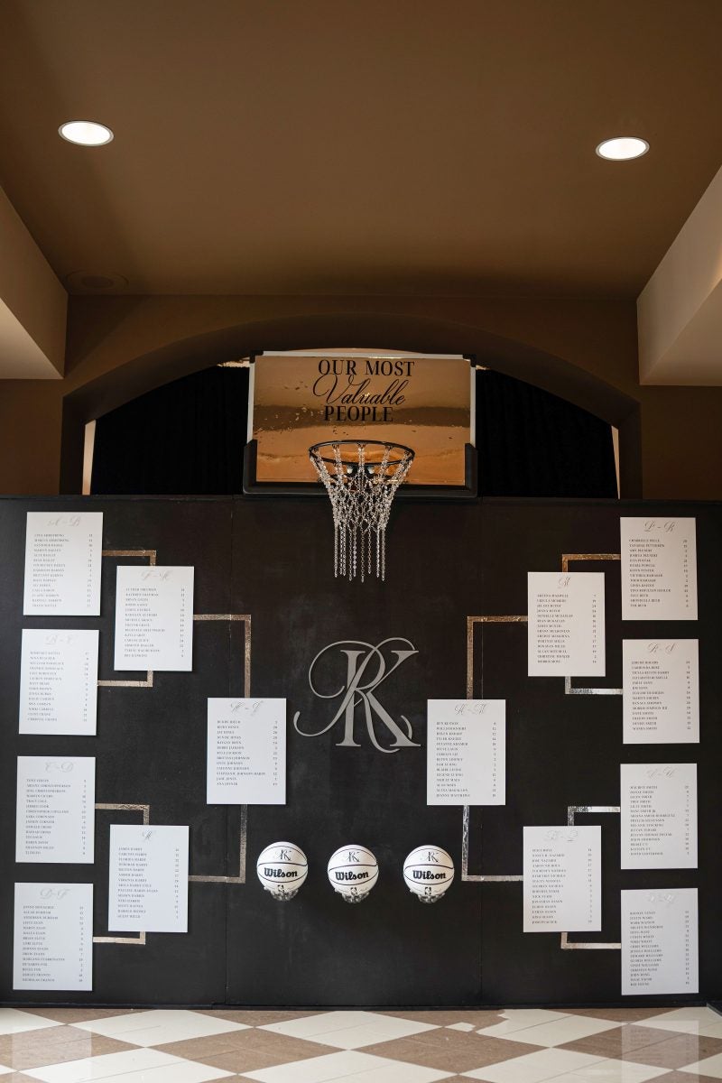 Bridal Bliss: Inside NBA Coach Rico Hines And Kathleen Olson’s Love And Basketball Inspired Wedding