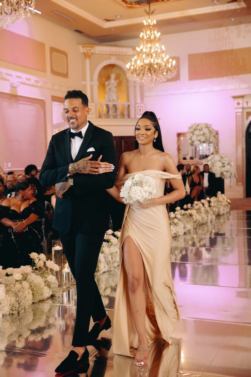 Bridal Bliss: Inside NBA Coach Rico Hines And Kathleen Olson’s Love And Basketball Inspired Wedding