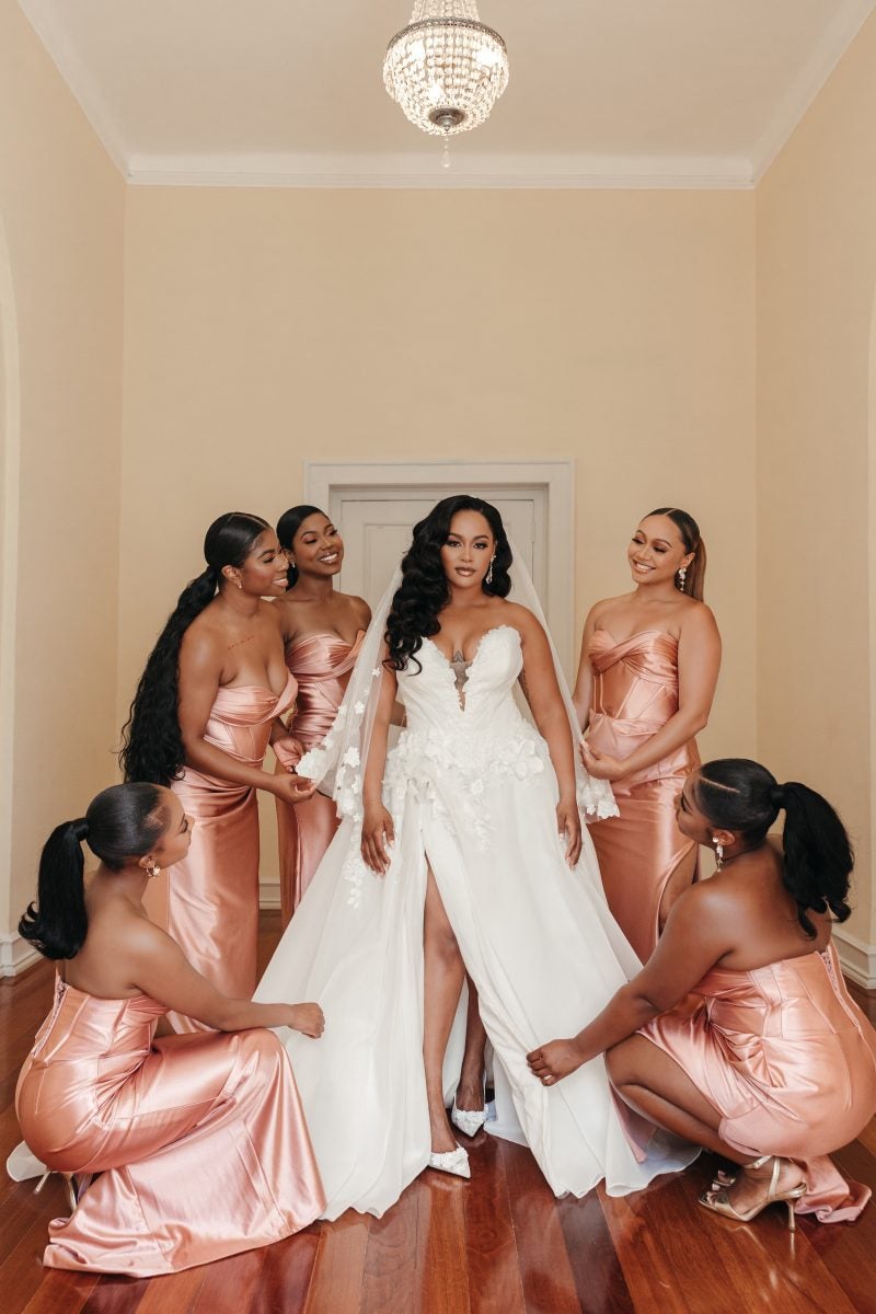 Bridal Bliss: Devana And Gimere Said ‘I Do’ With An Exquisite Garden Party At A Portuguese Palace