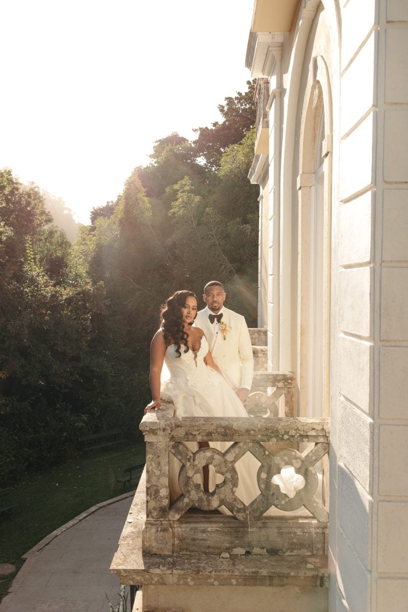 Bridal Bliss: Devana And Gimere Said ‘I Do’ With An Exquisite Garden Party At A Portuguese Palace