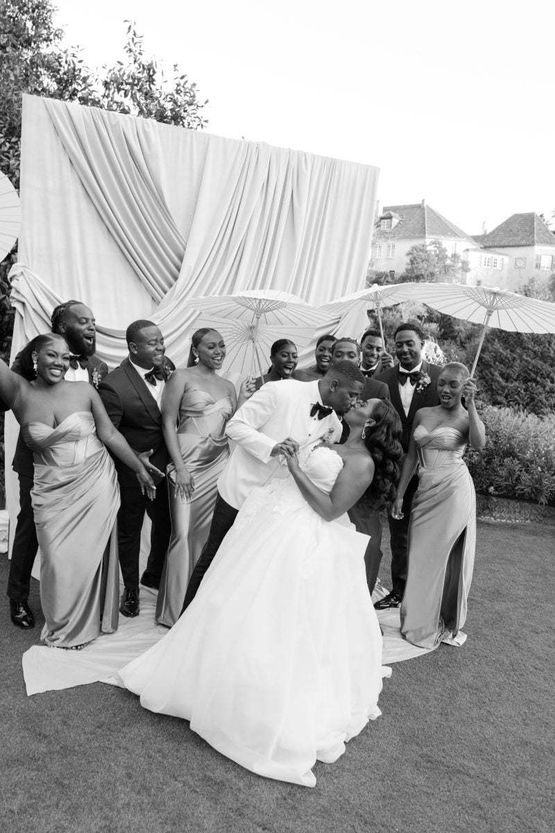 Bridal Bliss: Devana And Gimere Said ‘I Do’ With An Exquisite Garden Party At A Portuguese Palace