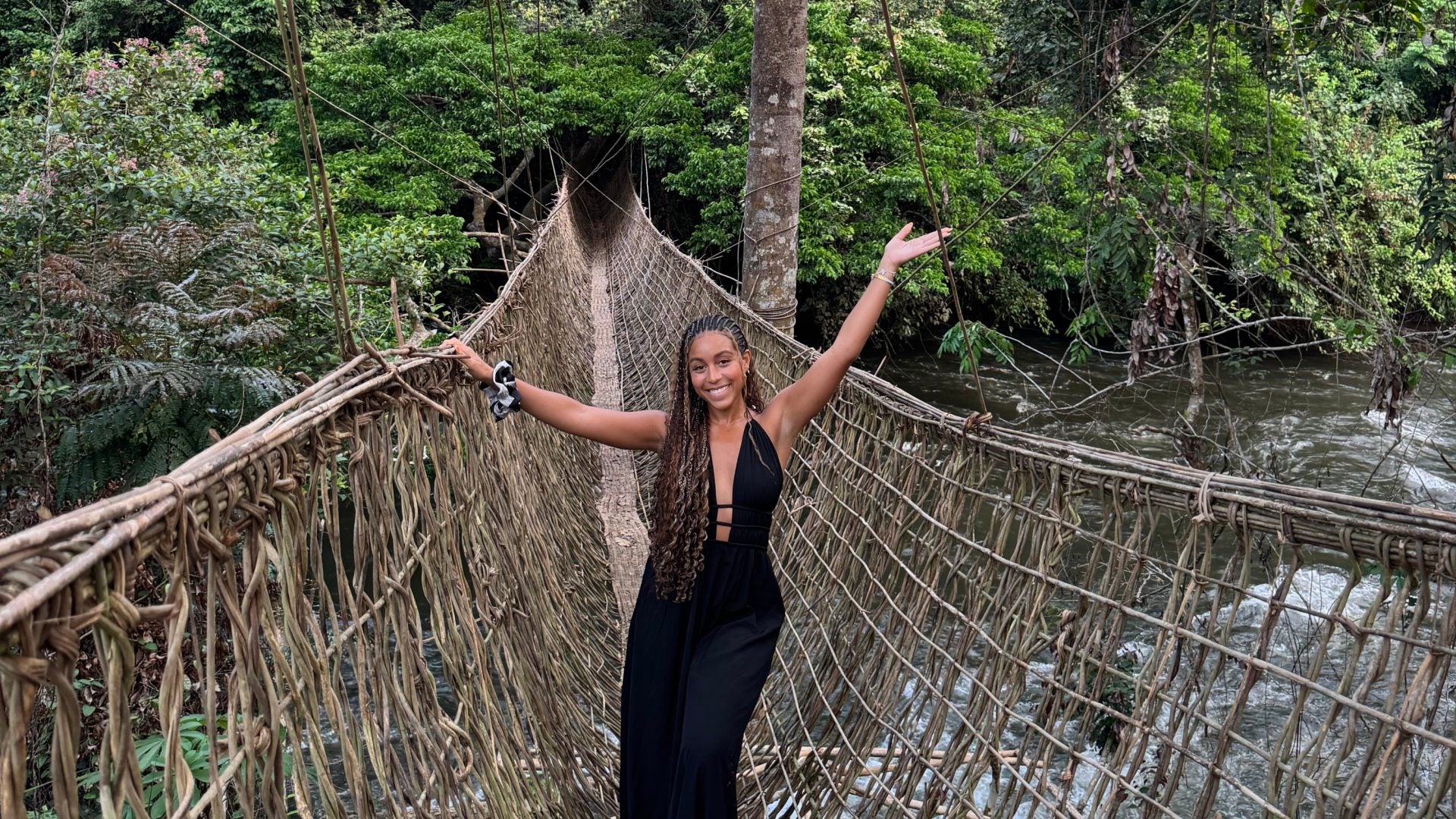 The Black Girl’s Guide To Travel: 9 Stunning Photos Of Karma Bridges Living Her Best Life In Gabon