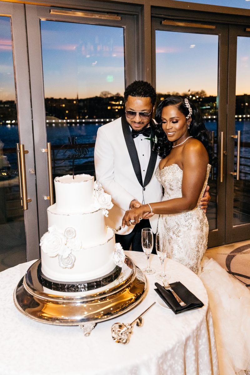 Bridal Bliss: Candyce And Michael's Gorgeous Baltimore Wedding Was A Family Affair