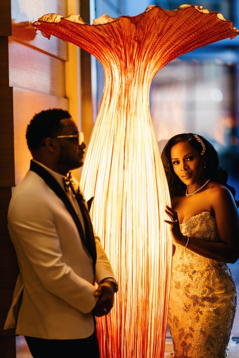 Bridal Bliss: Candyce And Michael's Gorgeous Baltimore Wedding Was A Family Affair