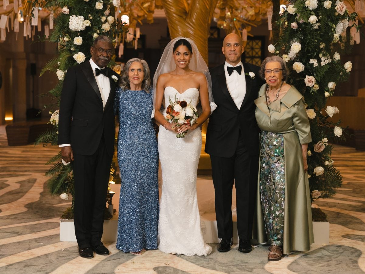 Bridal Bliss: Senator Cory Booker And Alexis Lewis Tie the Knot—Twice