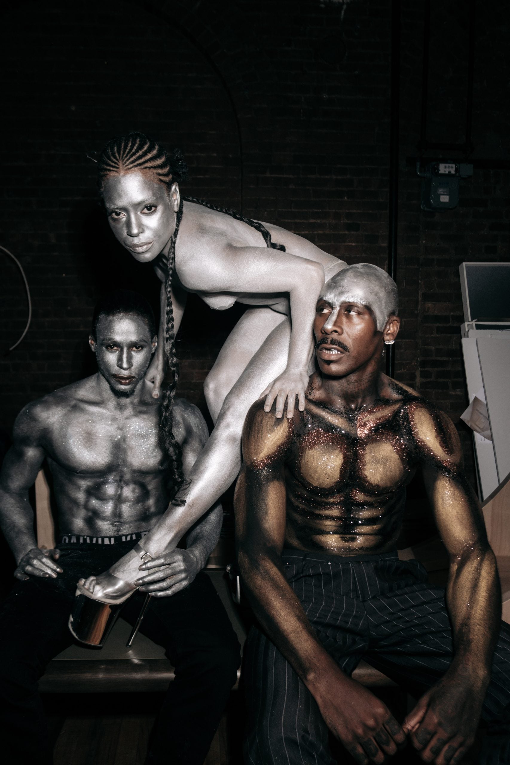 This Body Air Brusher’s Exhibit Was A Nod To Black Divinity