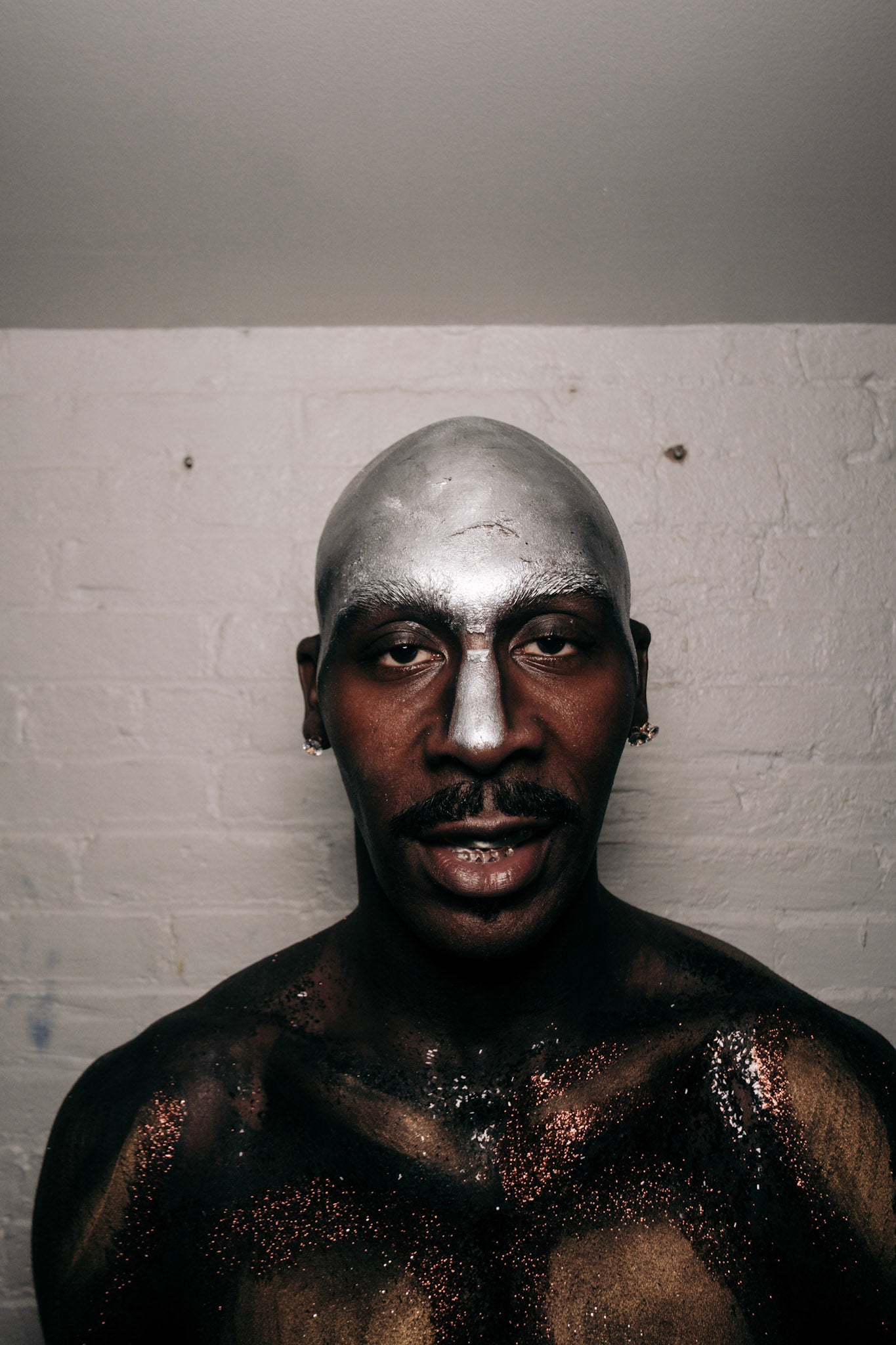 This Body Air Brusher’s Exhibit Was A Nod To Black Divinity