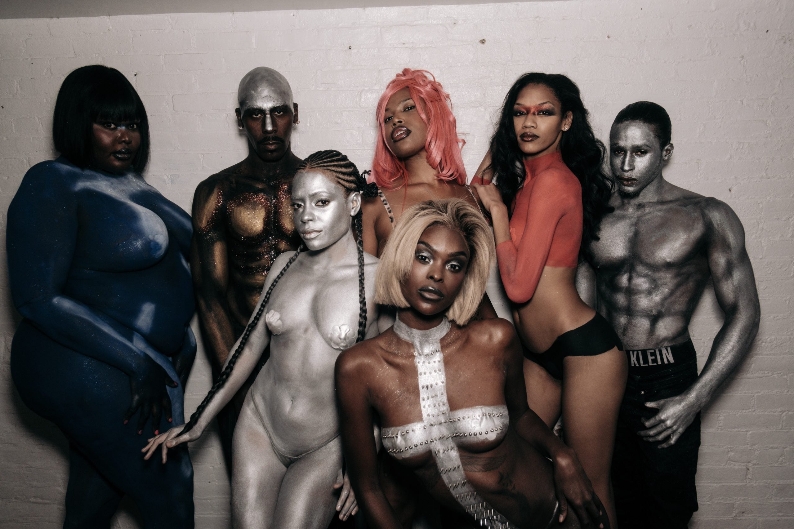 This Body Air Brusher’s Exhibit Was A Nod To Black Divinity