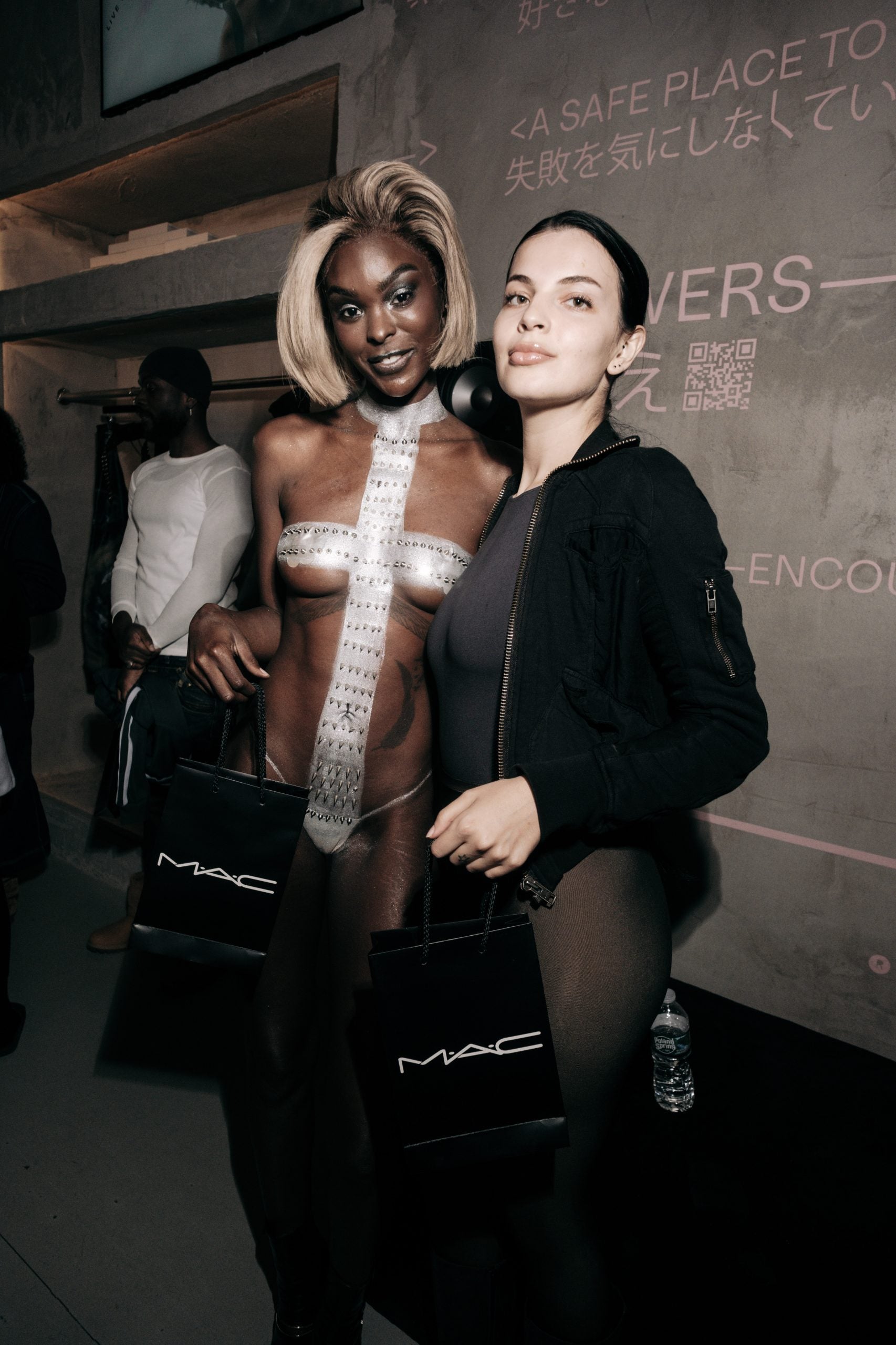 This Body Air Brusher’s Exhibit Was A Nod To Black Divinity