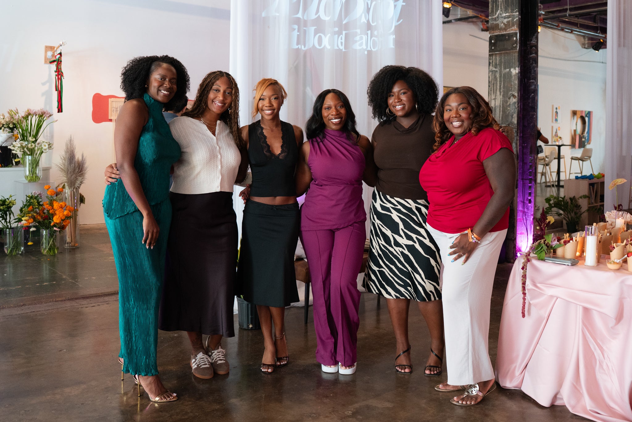 Rich Little Brokegirls Live Podcast At Microsoft House of Black Techxcellence During Afrotech