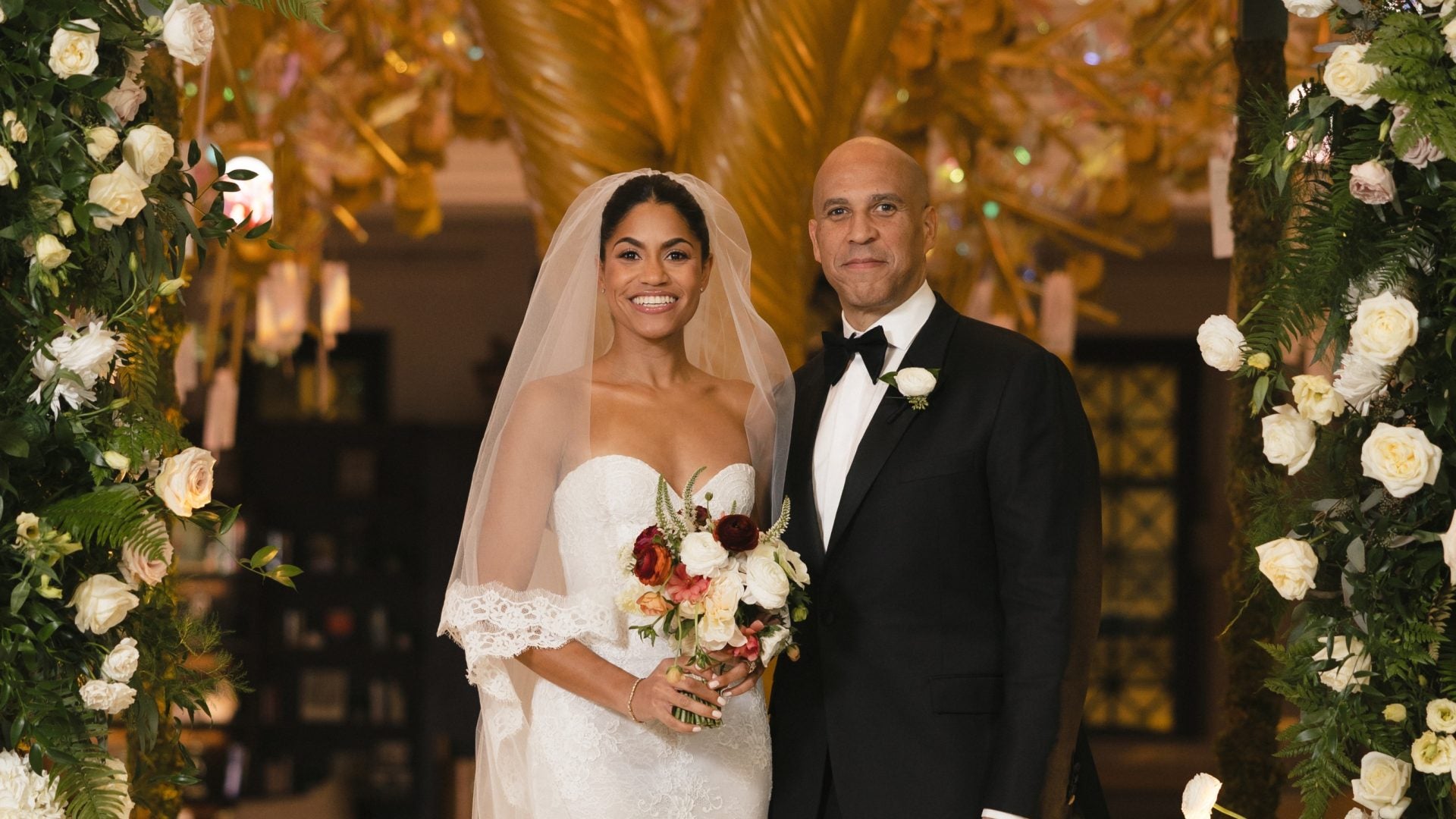 Bridal Bliss: Senator Cory Booker And Alexis Lewis Tie the Knot—Twice