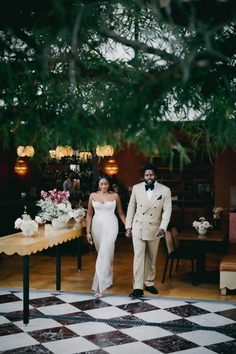 Bridal Bliss: After An Epic Elopement In Italy, Danielle And Justin Had The Ultimate 'After-Party' In LA