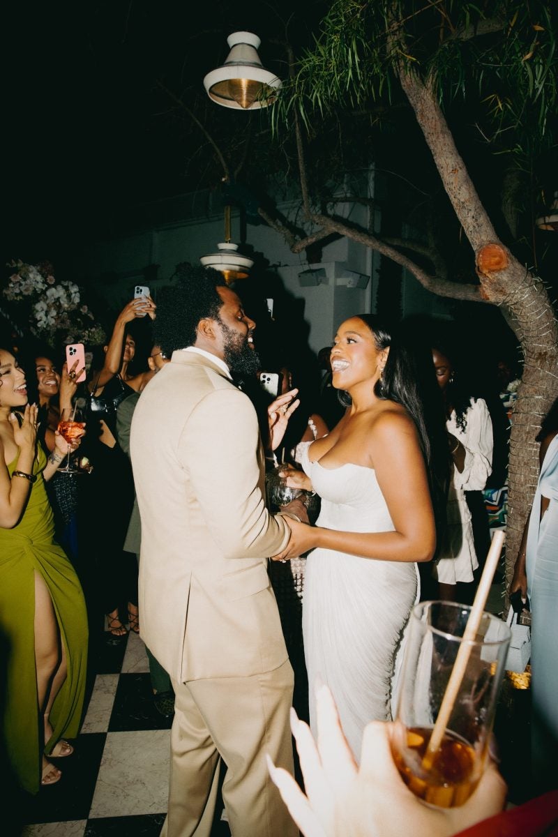 Bridal Bliss: After An Epic Elopement In Italy, Danielle And Justin Had The Ultimate 'After-Party' In LA