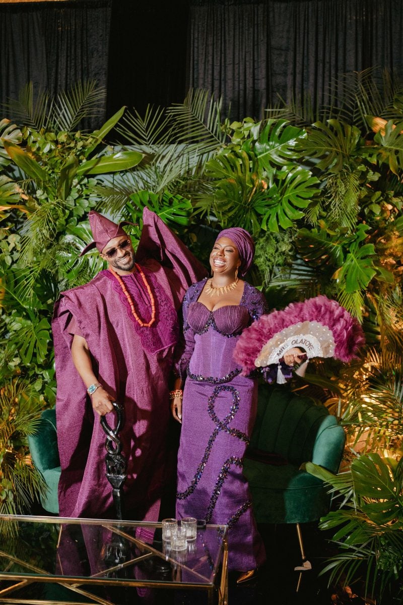 Bridal Bliss: Ashley And Femi Celebrated 'The Unshakable Power Of Black Love' With Two Epic Weddings