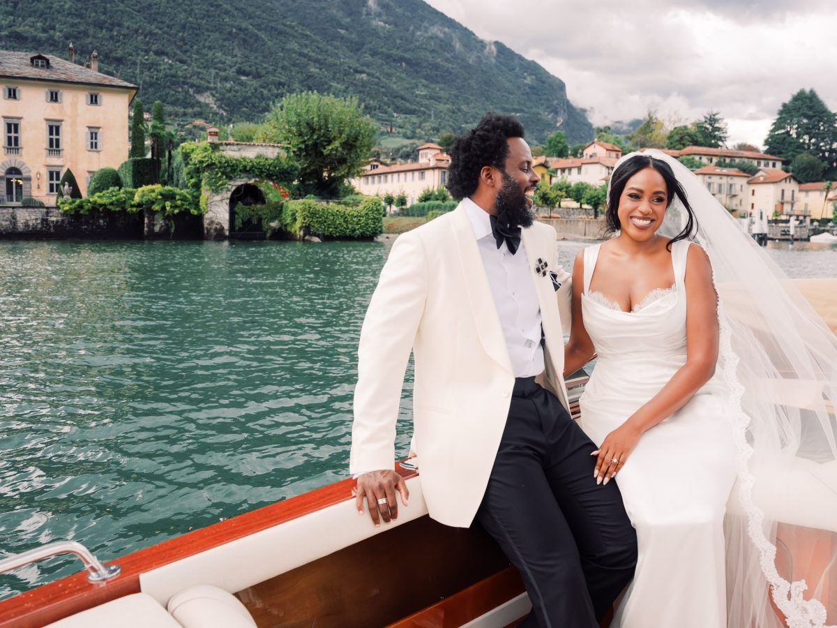 Bridal Bliss: After An Epic Elopement In Italy, Danielle And Justin Had The Ultimate 'After-Party' In LA