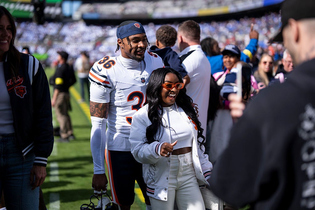 Photos: Simone Biles Is Deep In Her Soft Life WAG Era