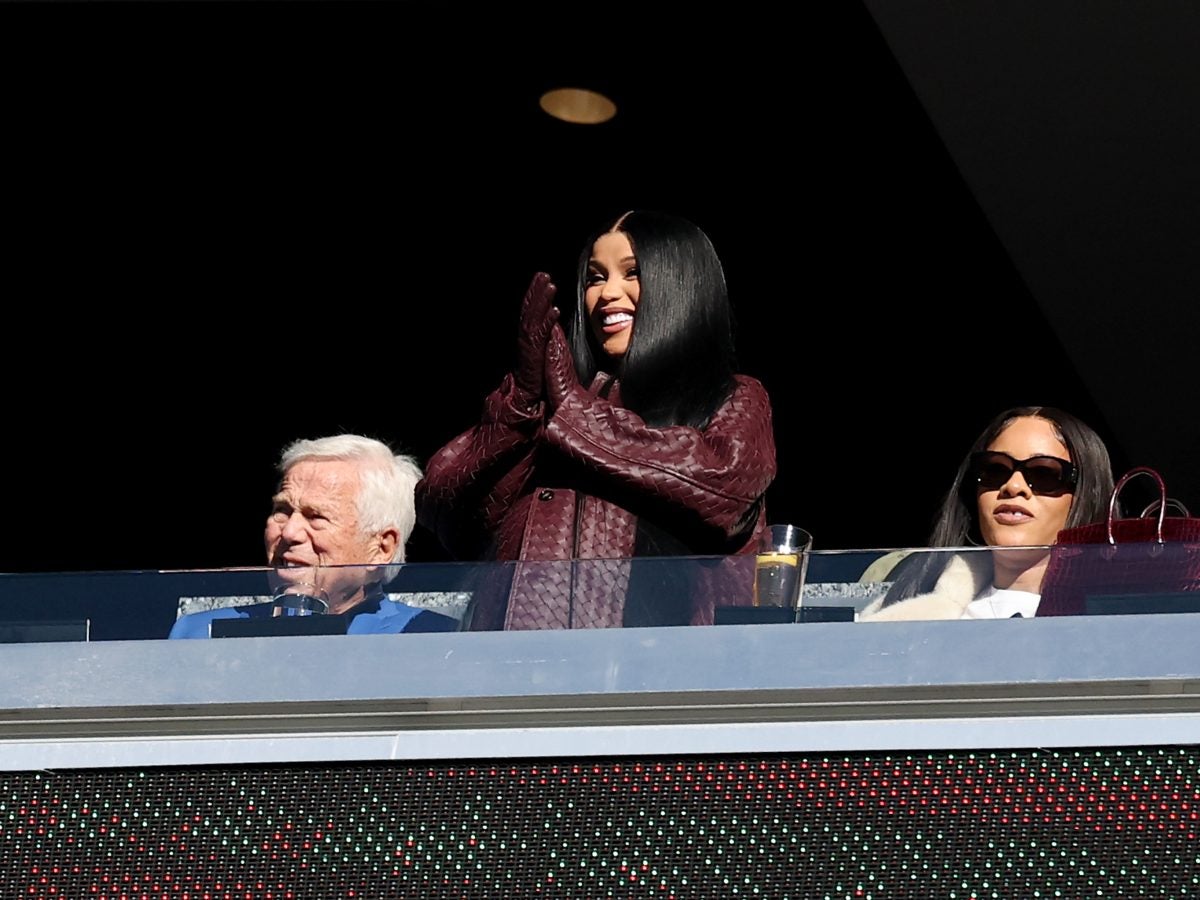Cardi B Serves Major WAG Energy At Stefon Diggs’ Football Game