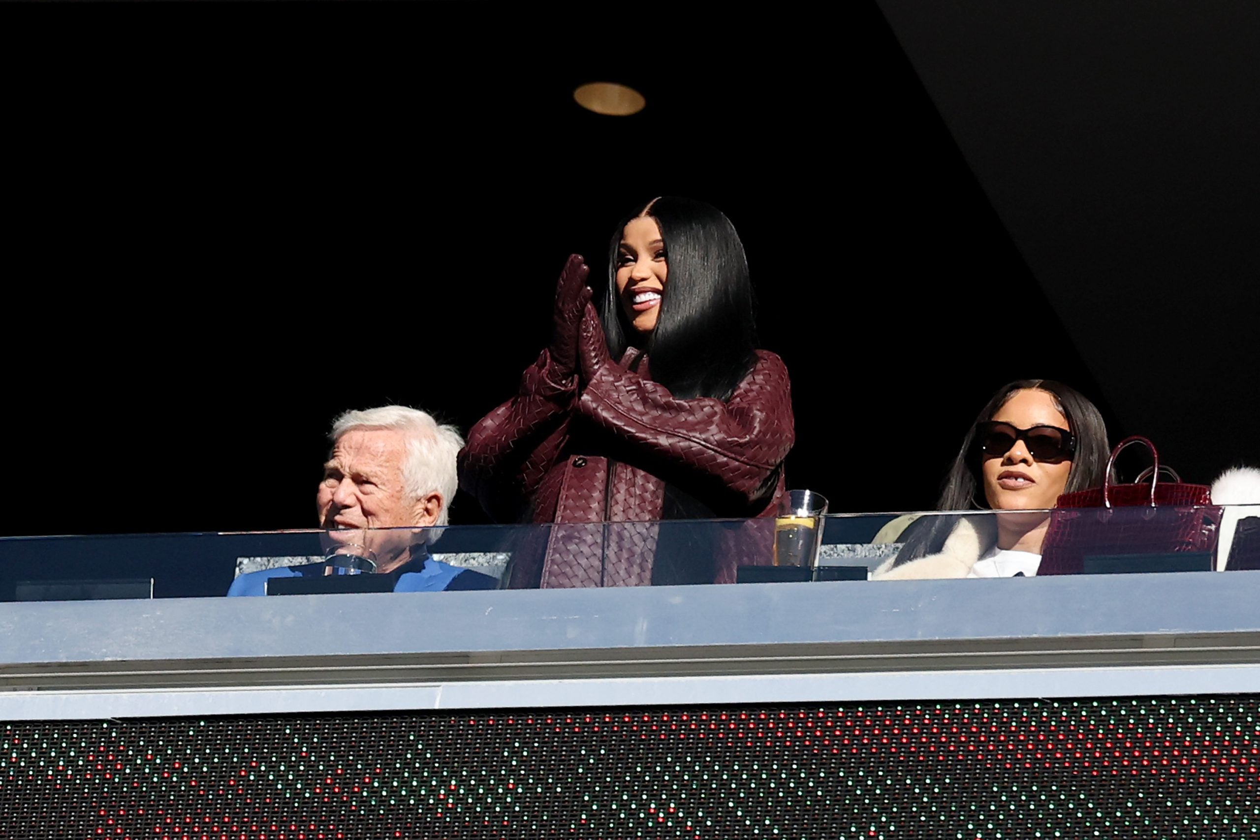 Cardi B Serves Major WAG Energy At Stefon Diggs’ Football Game