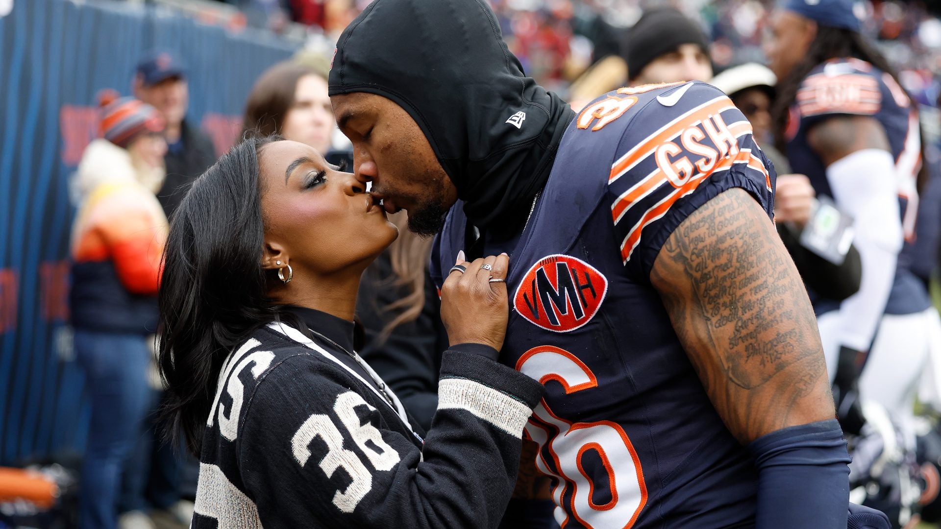 Photos: Simone Biles Is Deep In Her Soft Life WAG Era