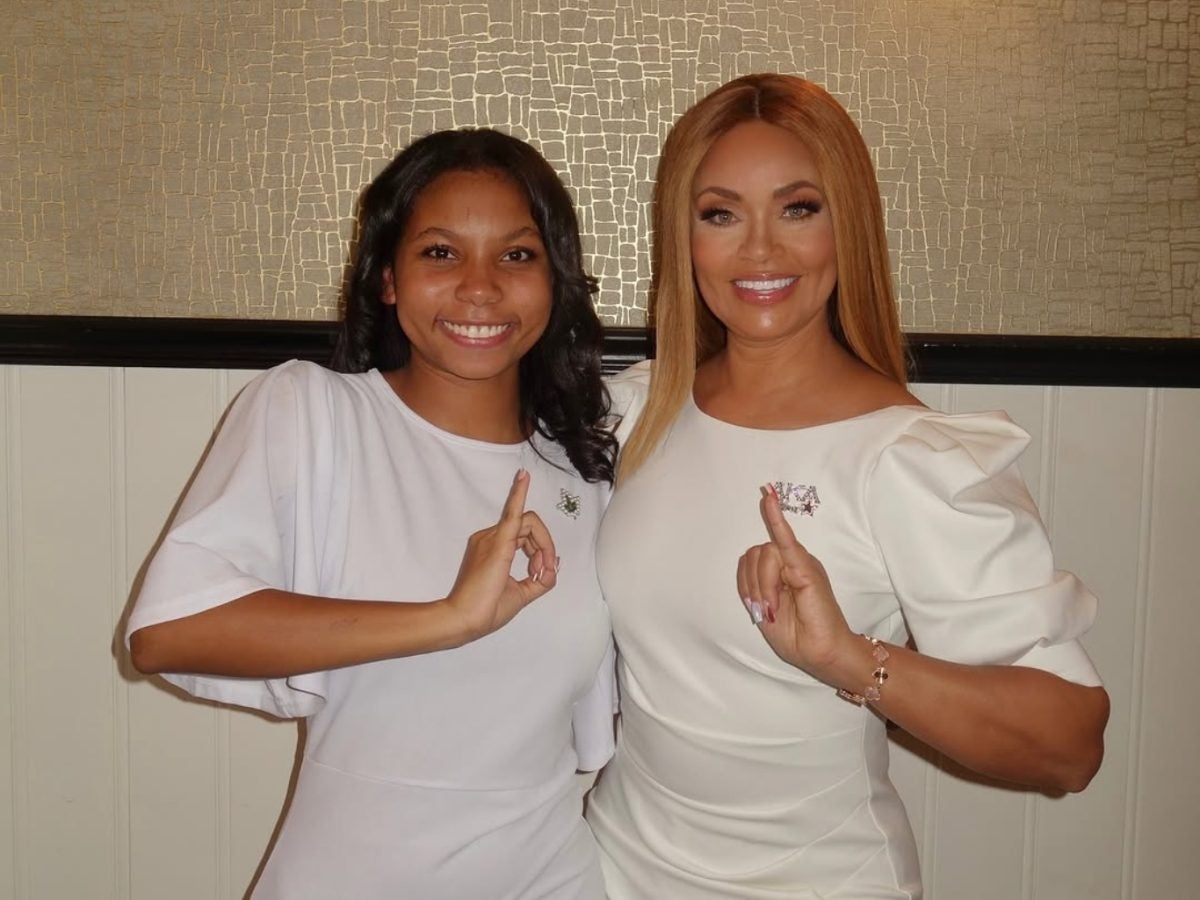 Angel Bryant Follows In Mom Gizelle's Footsteps, Pledges AKA At Spelman College