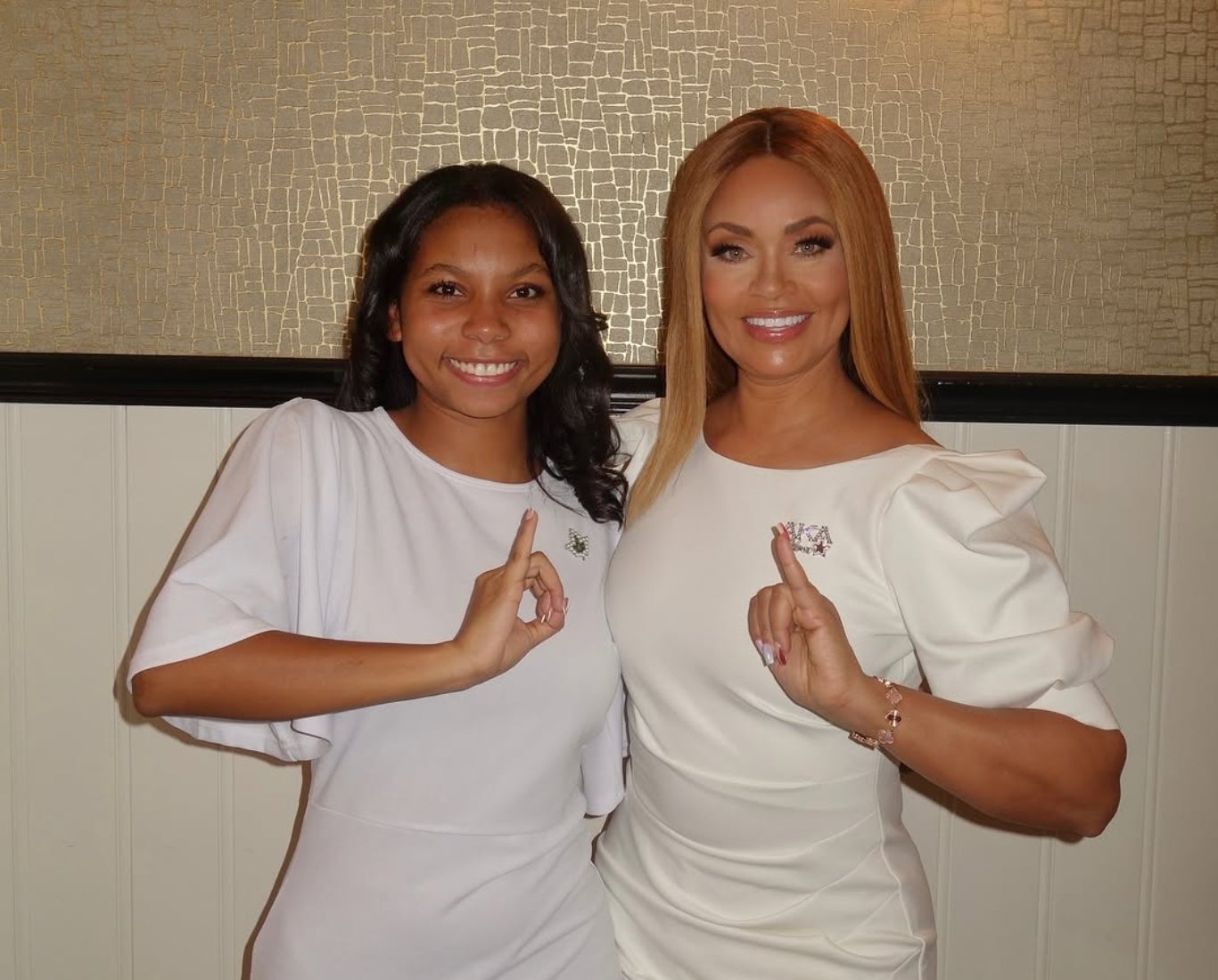 Angel Bryant Follows In Mom Gizelle's Footsteps, Pledges AKA At Spelman College