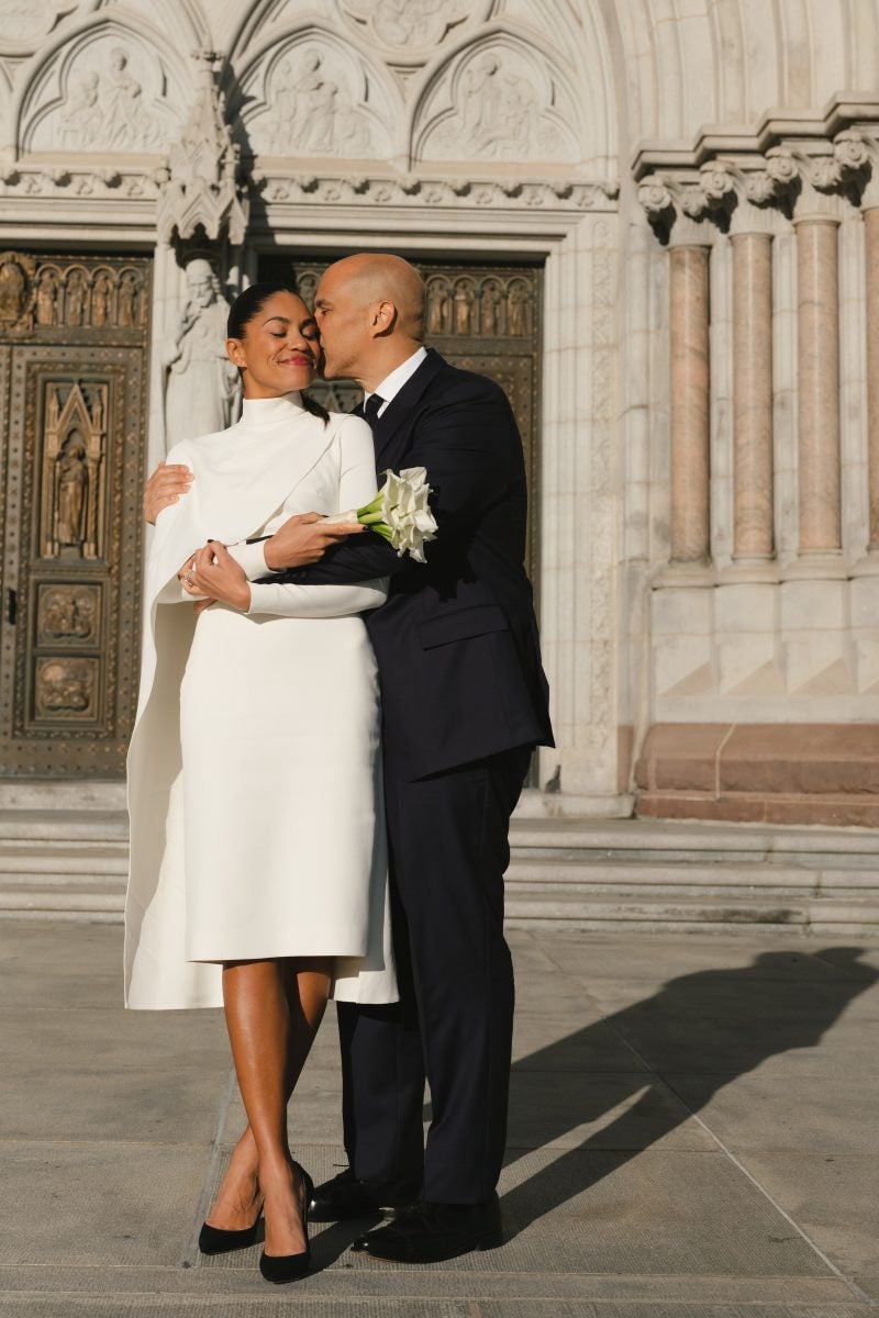 Bridal Bliss: Senator Cory Booker And Alexis Lewis Tie the Knot—Twice