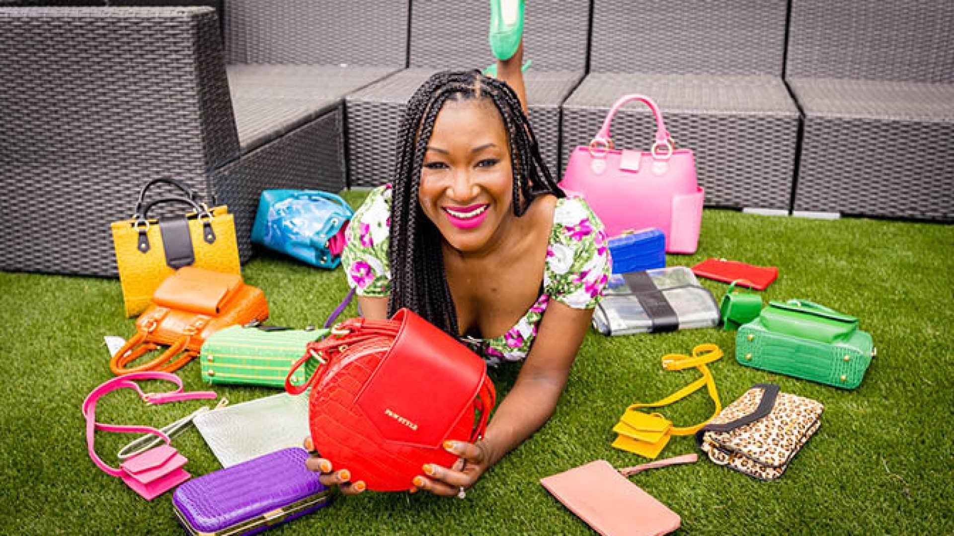 WeLoveUs.Shop Partner Alexandria W. Alli's F&W Style Is Making A Mark On The Handbag Industry