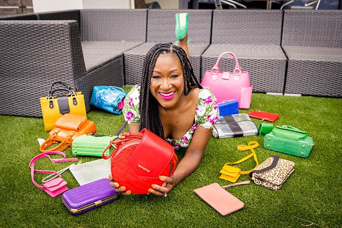 WeLoveUs.Shop Partner Alexandria W. Alli's F&W Style Is Making A Mark On The Handbag Industry