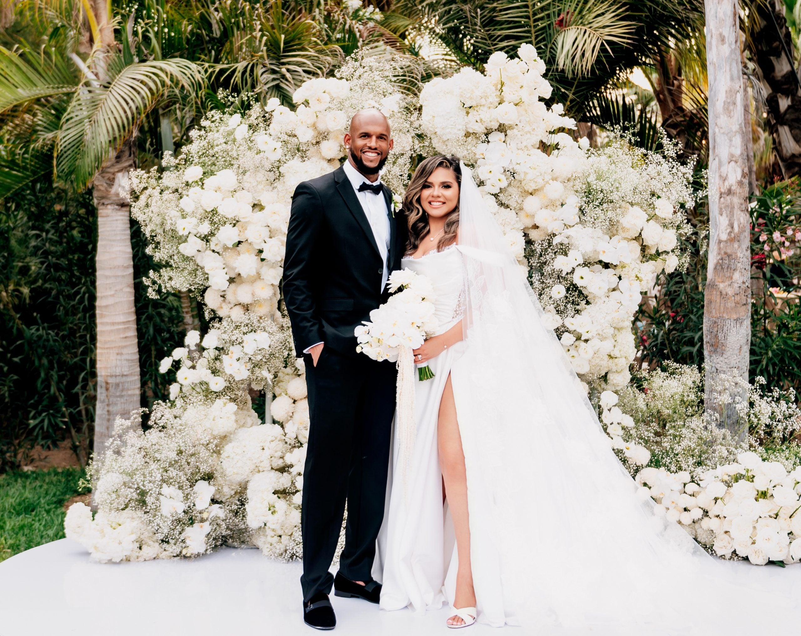 Bridal Bliss: New Orleans Saints Star Cedrick Wilson Jr. Weds Sade Scott In Stunning Cabo Celebration