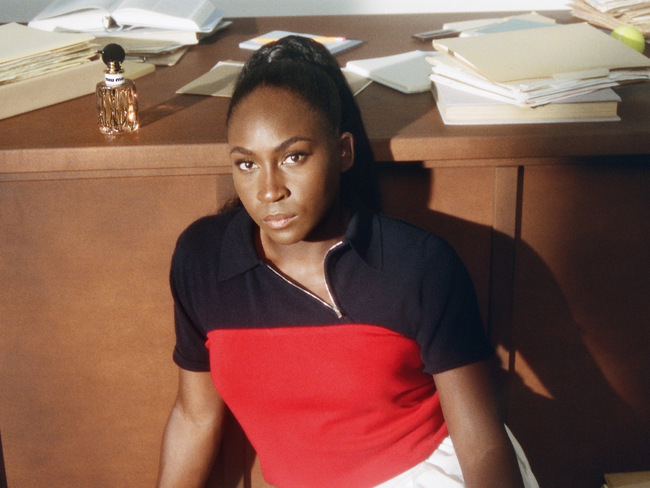 Coco Gauff Opens Up About Her Miu Miu Beauty Partnership And Game-Time Beauty Routines
