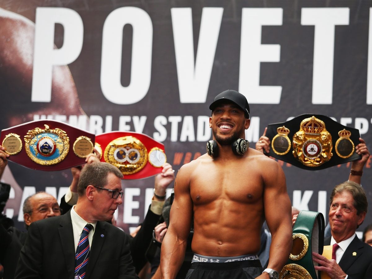 27 Fine Photos Of Boxer Anthony Joshua Proving He's A Total Knockout