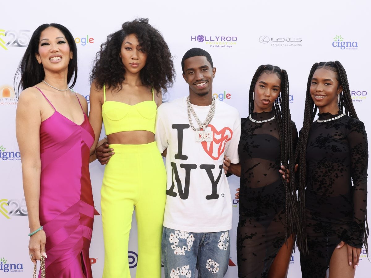 Kimora Lee Simmons Has Stepped In As A Mother Figure To The Combs Twins