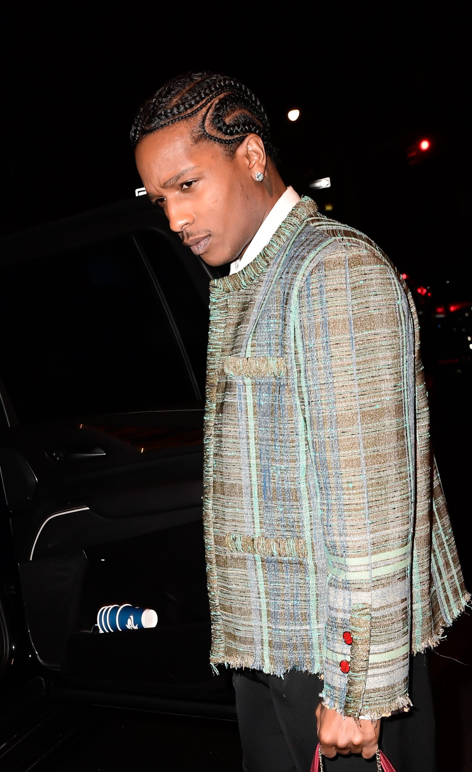A$AP Rocky Sports Intricate Braids At Chanel’s New York Show