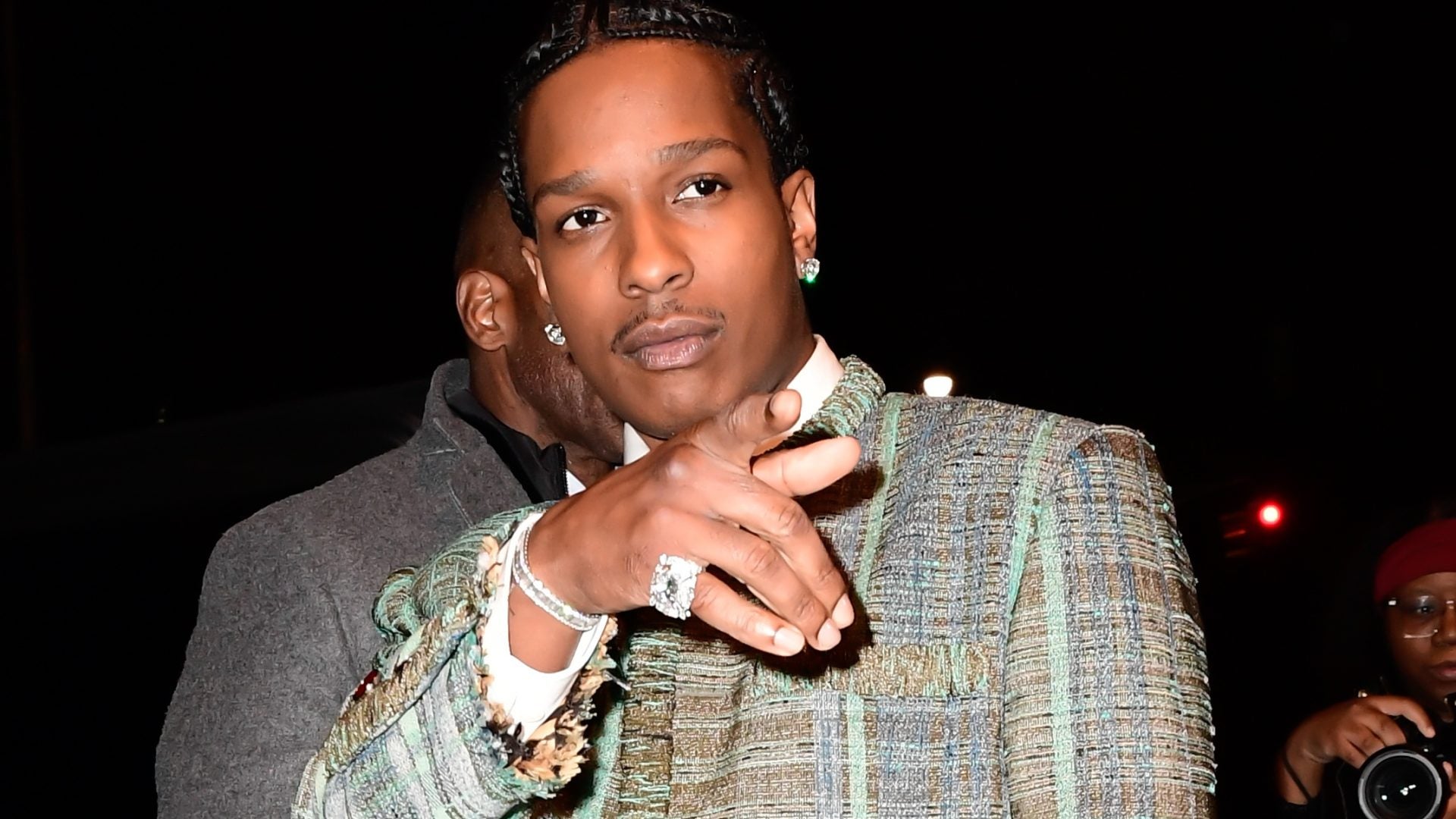 A$AP Rocky Sports Intricate Braids At Chanel’s New York Show