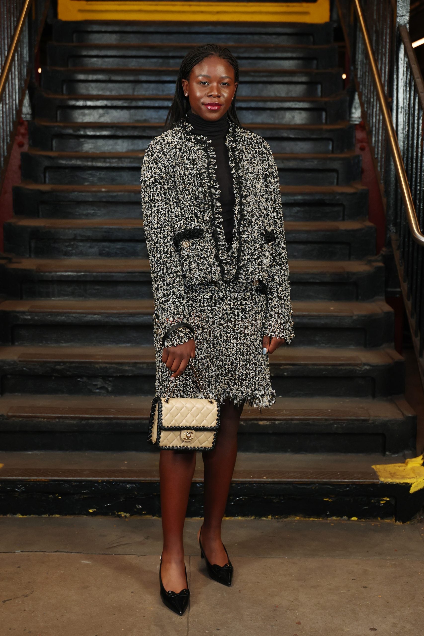 Black Beauty Dominated  Chanel’s Métiers D’Art Front Row