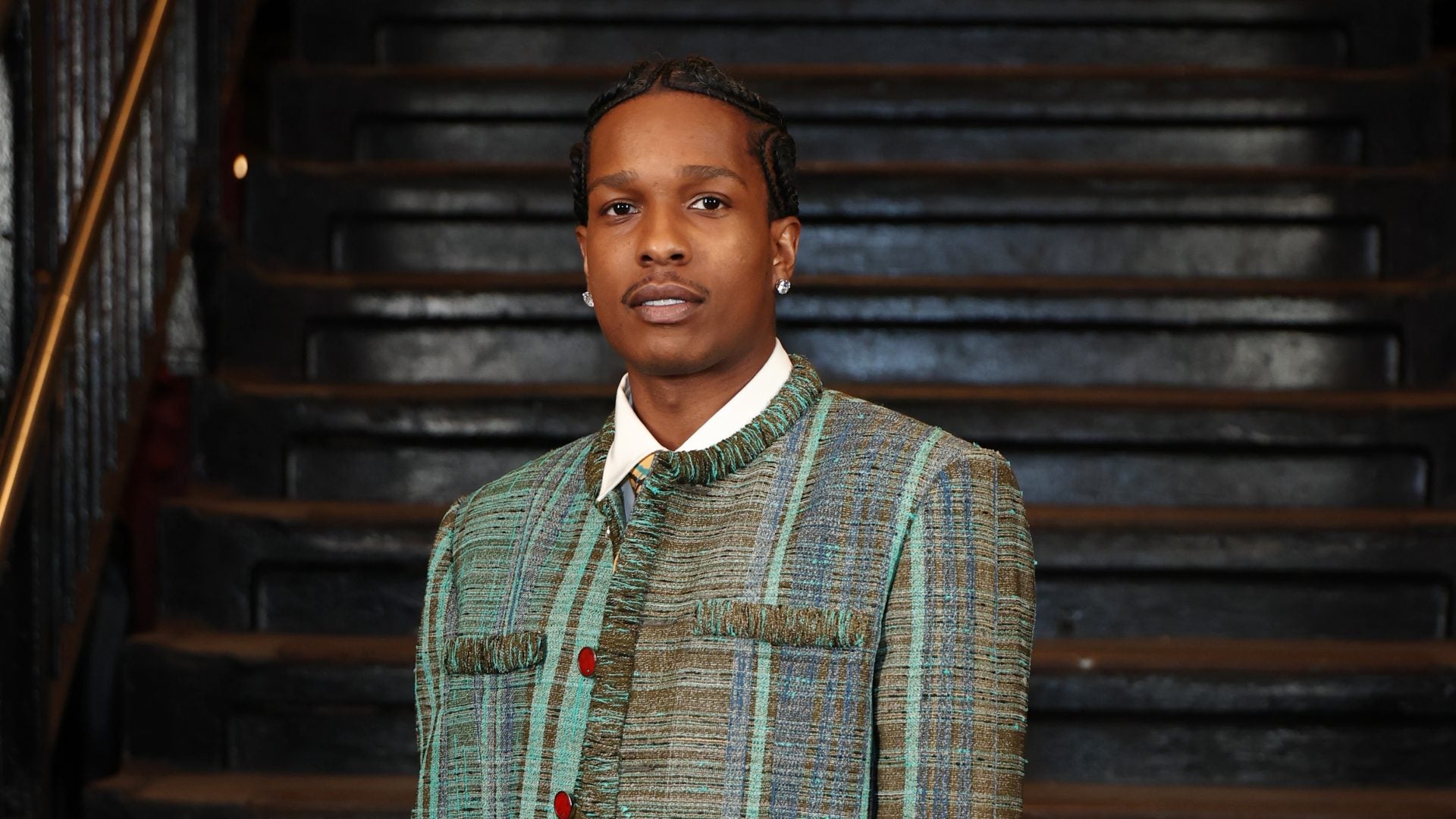 A$AP Rocky Sports Intricate Braids At Chanel’s New York Show