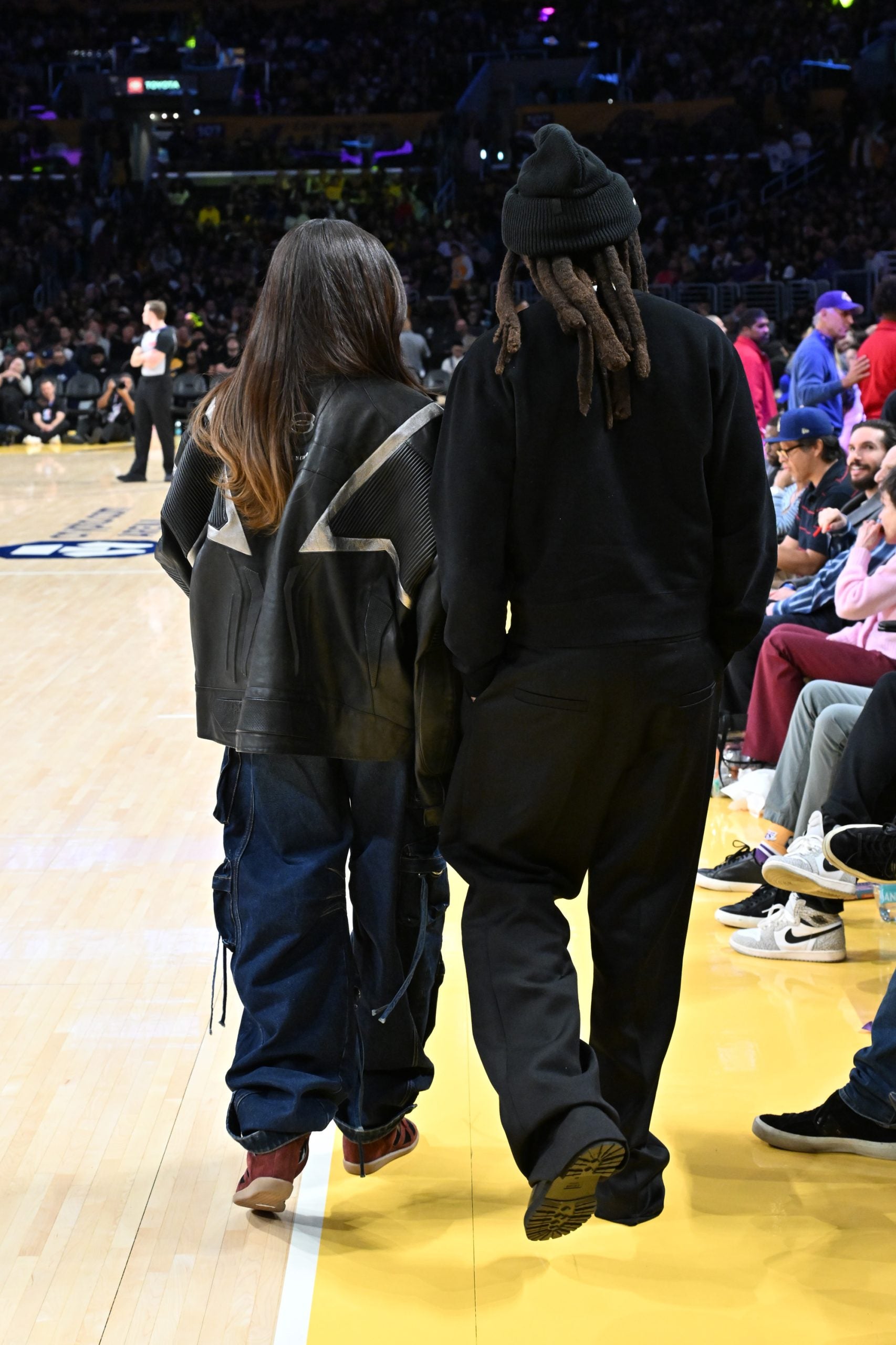 Blue Ivy Channeled Beyoncé With Her Courtside Silk Press