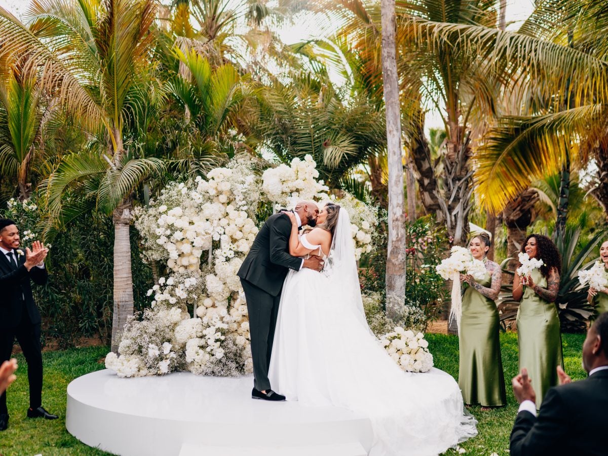 Bridal Bliss: New Orleans Saints Star Cedrick Wilson Jr. Weds Sade Scott In Stunning Cabo Celebration